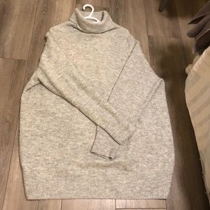 Cozy Grey knit dress｜80%new